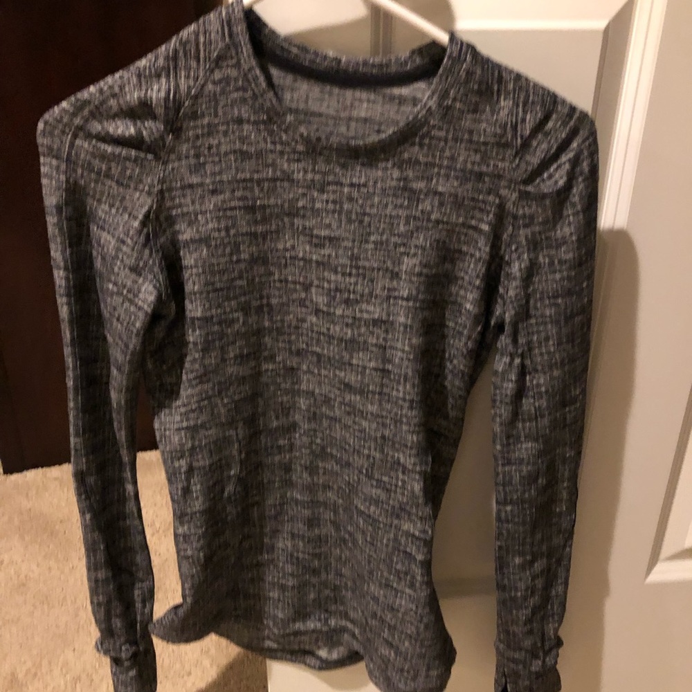 Long sleeve tweed Lululemon size 4
